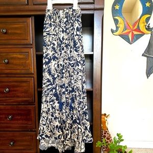 Rachel Zoe extra small peasant maxi skirt